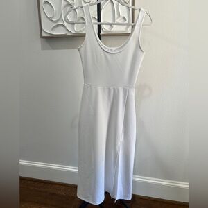 White summer dress